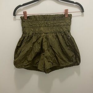 Free people way home Olive Green Women's Shorts